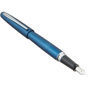 قلم حبر بايلوت كوكون ذو سن رفيع ذو جسم أزرق (FCO-3SR-L-F)