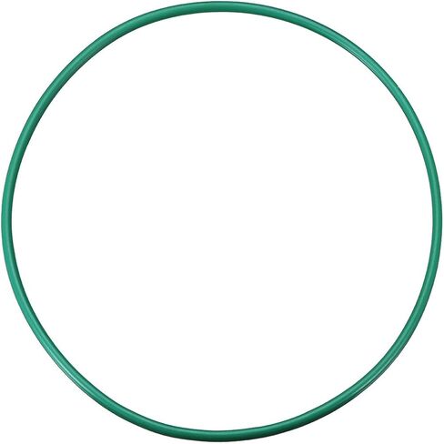 uxcell Fluorine Rubber O-Rings, 60mm OD 53mm ID 3.5mm Width FKM Seal Gasket for Machinery Plumbing, Green, Pack of 1 in Saudi Arabia