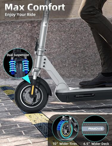 500W Electric Scooter Adults, 28 Miles Rang & 20 MPH, 10" Foldable Commuter Electric Scooter with Triple Brake Systems and APP, Large LED Display E Scooter for Adult X10 Pro in Saudi Arabia