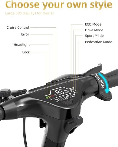500W Electric Scooter Adults, 28 Miles Rang & 20 MPH, 10" Foldable Commuter Electric Scooter with Triple Brake Systems and APP, Large LED Display E Scooter for Adult X10 Pro in Saudi Arabia
