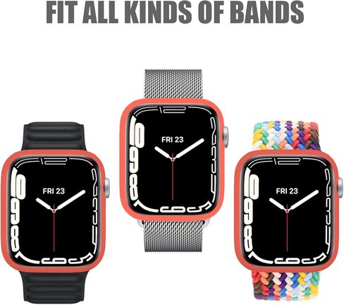 Case Compatible with Apple Watch Series 3/2/1 42MM, YINVA Cover Accessories for iWatch 42 MM (Pink) in Kuwait