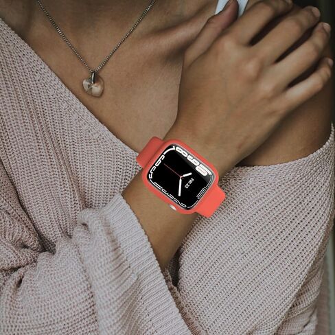 Case Compatible with Apple Watch Series 3/2/1 42MM, YINVA Cover Accessories for iWatch 42 MM (Pink) in Kuwait