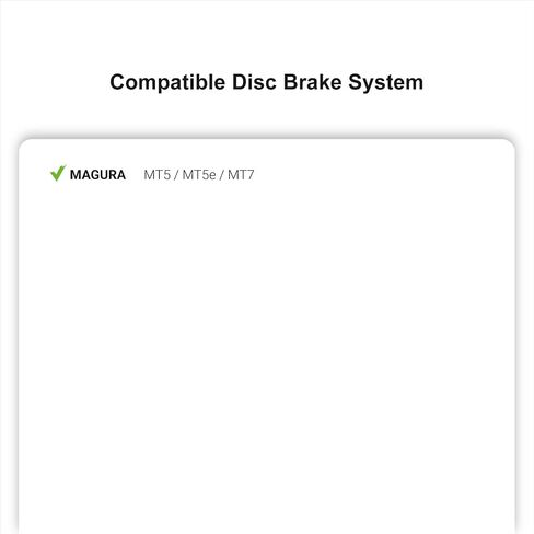 TOP BRAKE BD19-E+ 2 Pairs Disc Bike Brake Pads for MAGURA 4 Piston MT5/ MT7/ MT5e/MT7 in Saudi Arabia