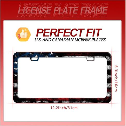 Abstract Blue Marble License Plate Frame Personalise License Plate Frames Stainless Steel Accessories Cars Decor with 2 Holes and Screws Fits Standard US CA Vehicles Size 12.2 x 6 Inches in Saudi Arabia