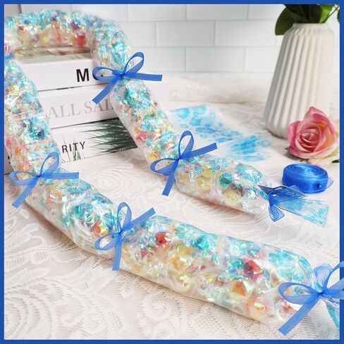 NNG 36 مجموعة من أدوات صنع حلوى التخرج من فئة 2024 من أكياس حلوى هاواي للتخرج، مجموعة أنابيب حلوى لي هدية شريط هدية لمستلزمات حفلات التخرج in Kuwait