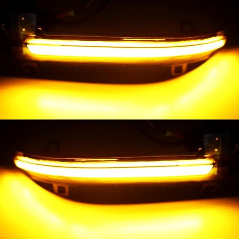 LED Dynamic Sequential Turn Signals Smoked Lens Side Mirror Turn Signal Lights for BMW F20 F21 F22 F23 F30 F31 F34 F32 E84, 2pcs in Saudi Arabia