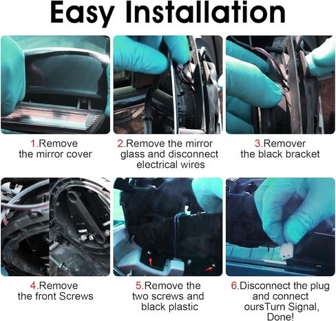 إشارات انعطاف متتابعة ديناميكية LED بعدسات مدخنة مرآة جانبية أضواء إشارة الانعطاف لسيارات BMW F20 F21 F22 F23 F30 F31 F34 F32 E84، قطعتان in Kuwait