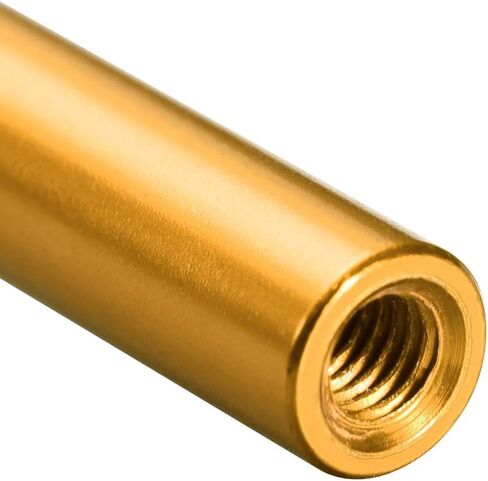 uxcell 10 Pcs M3x15mm Round Aluminum Standoff Column Spacer Female Golden Tone for Drone FPV Quadcopter Racing RC Multirotors Parts DIY in Kuwait