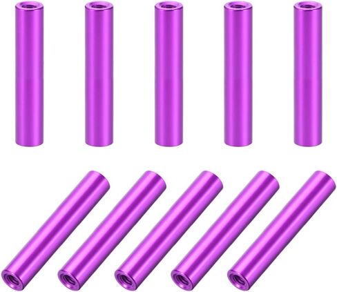uxcell 10 Pcs M3x15mm Round Aluminum Standoff Column Spacer Female Golden Tone for Drone FPV Quadcopter Racing RC Multirotors Parts DIY in Kuwait