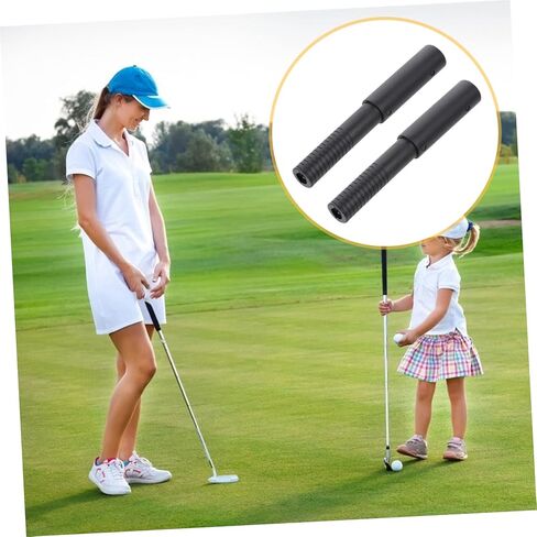 Toddmomy 2 قطعة ملحق نادي الجولف ملحقات مضرب عمود نادي الجولف عمود تمديد قضبان الجرافيت مهاوي موسع عصا Pp تمديد قضيب أسود معدات الصيانة Pp نوادي الجولف in Kuwait