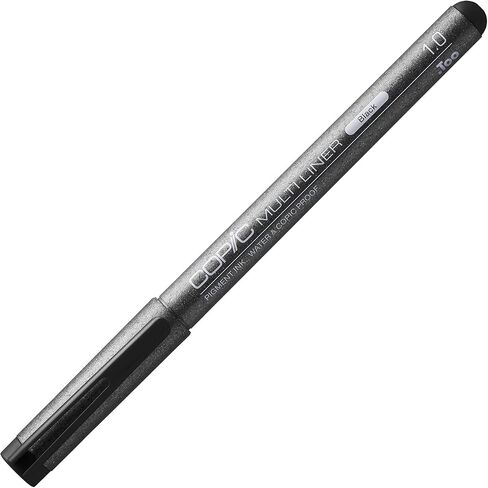 Copic Markers Multiliner 1.0 حبر قائم على صبغات سوداء in Saudi Arabia