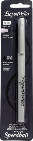 Speedball Elegant Writer Fine Calligraphy Marker, Black in Saudi Arabia
