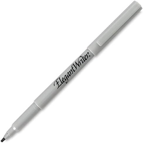 Speedball Elegant Writer Fine Calligraphy Marker, Black in Saudi Arabia