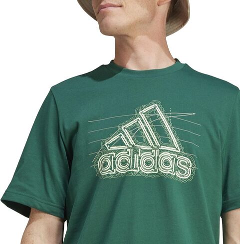 تي شيرت برسومات شارة النمو من adidas in Saudi Arabia