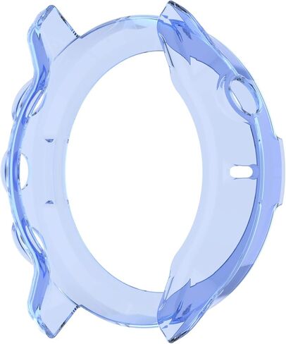 TPU Protector Cases for Suunto 7,Soft Protective Bezel Covers Anti-Shock Cover Accessories for Suunto 7 GPS Smartwatch (Black x 2) in Kuwait