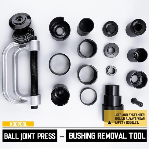 Ball Joint Press & U Joint Removal Tool Kit 10 PCS for Ball Joint, U-Joint, Brake Anchor Pins Removal and Installation with Carrying Case, Suspension System Service Tool Kit in Saudi Arabia