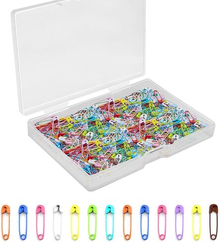 Small Colored Safety Pins,500 Pcs Small Safety Pins 0.75Inch/19mm Mini Safety Pins for Clothes Tiny Safety Pins for Hang Tag,Art Crafting,Sewing,Jewelry Making in Saudi Arabia