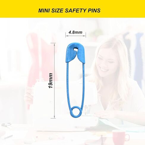 Small Colored Safety Pins,500 Pcs Small Safety Pins 0.75Inch/19mm Mini Safety Pins for Clothes Tiny Safety Pins for Hang Tag,Art Crafting,Sewing,Jewelry Making in Saudi Arabia