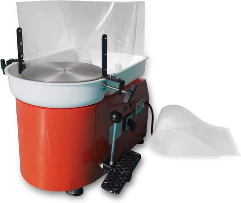 توريد أدوات الفخار من ORIISIN، درع حماية من الرذاذ لعجلة الفخار - يمنع الفوضى ويبقى نظيفًا أثناء الإنشاء in Kuwait