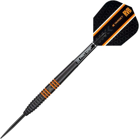Target Darts Raymond Van Barneveld RVB 80 Black 80% Tungsten Steel Tip Darts Set in Saudi Arabia