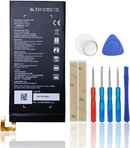 Replacement Battery BL-T50 Compatible with LG Velvet 5G LM-G900 with Tools in Saudi Arabia