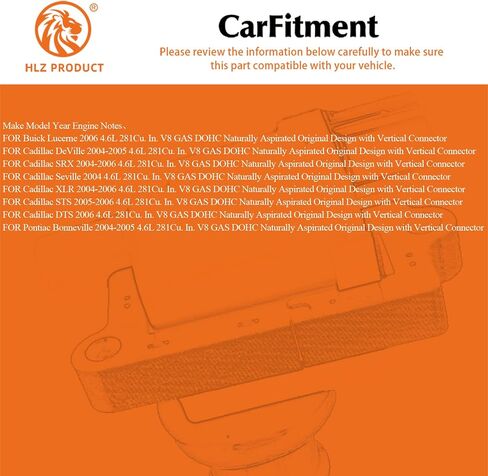 IGNITION COIL PACK OF 4 Compatible With Buick Lucerne Cadillac DeVille SRX Seville XLR STS DTS Pontiac Bonneville 4.6 V8 Original Design with Vertical Connector FOR 89017778 02190938 50152 in Saudi Arabia