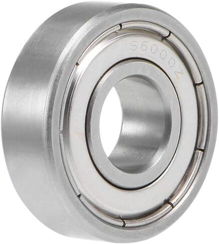 uxcell S6000ZZ Stainless Steel Ball Bearing 10x26x8mm Double Shielded 6000Z Bearings 1-Pack in Saudi Arabia