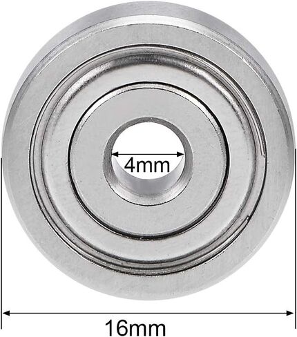 uxcell S6000ZZ Stainless Steel Ball Bearing 10x26x8mm Double Shielded 6000Z Bearings 1-Pack in Saudi Arabia