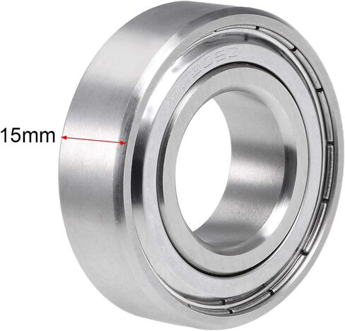 uxcell S6000ZZ Stainless Steel Ball Bearing 10x26x8mm Double Shielded 6000Z Bearings 1-Pack in Saudi Arabia