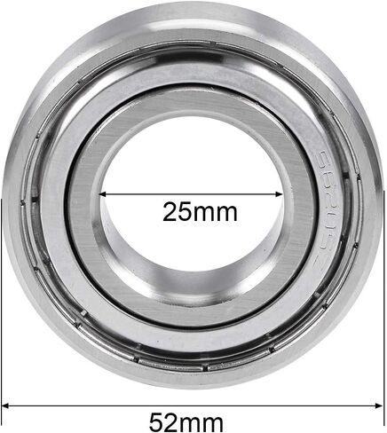 uxcell S6000ZZ Stainless Steel Ball Bearing 10x26x8mm Double Shielded 6000Z Bearings 1-Pack in Saudi Arabia
