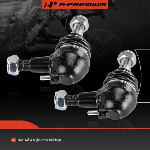 A-Premium 2 x Front Lower Ball Joints, Compatible with Mercedes-Benz C220, C230, C280, C36 AMG, C43 AMG, E300, E420, E320, E430, E55 AMG, E350, E550, S430, S500, SLK230, SLK32 AMG & Chrysler Crossfire in Saudi Arabia