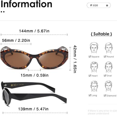kimorn Oval Sunglasses Womens Men Cat eye Trendy Retro Sun Glasses K1570 in Saudi Arabia