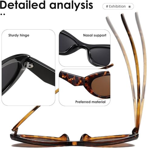 kimorn Oval Sunglasses Womens Men Cat eye Trendy Retro Sun Glasses K1570 in Saudi Arabia