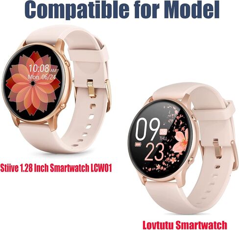 متوافق مع شاحن Stiive Smartwatch LCW01، شاحن بديل USB مغناطيسي متوافق مع Stiive 1.28 Smartwatch/Lovtutu Watch/Moowhsh Watch 1.28/NiUFFiT LW36/ManiGoo 1.28 Smartwatches (أسود) in Saudi Arabia