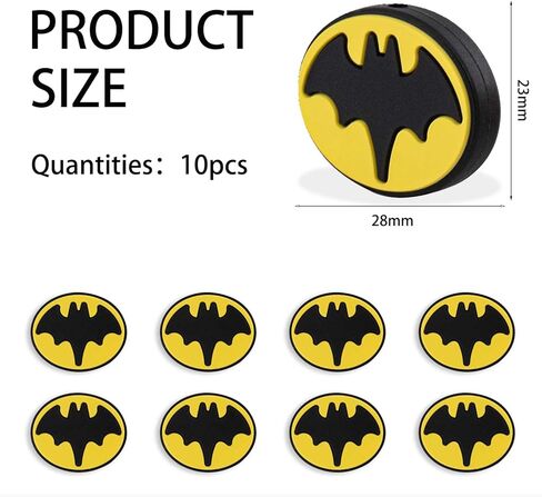20Pcs Superhero Silicone Focal Beads for Pens Characters,Mixed Color Silicone Beads for Keychain Making Kit,Anime Cartoon Loose Beads for Jewelry Bracelet Necklace Making Handmade Crafts (Signal) in Saudi Arabia