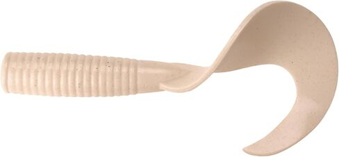 Berkley unisex-adult PowerBait Grub White, 8" (2 Count) in Saudi Arabia