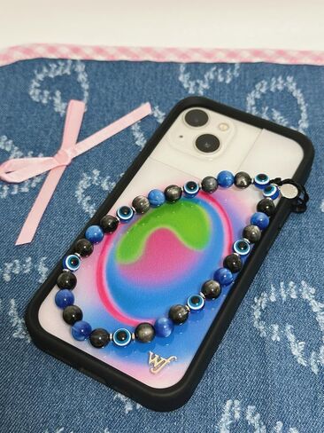 Drawwind Phone Charm Strap Cute Wrist Straps Cell Phone Charm String Y2K Aesthetic Lanyard Wristlet Chain for Case Camera AirPods Bags Keychains (Classic Pearl) in Saudi Arabia
