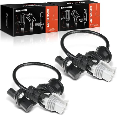 A-Premium ABS Wheel Speed Sensor Compatible with Chevy, Pontiac, Saturn & Suzuki Models - Captiva Sport 2012-2015, Equinox/Torrent 07-09, Vue 08-10, XL-7 07, Sport Utility - Rear Driver and Passenger in Saudi Arabia