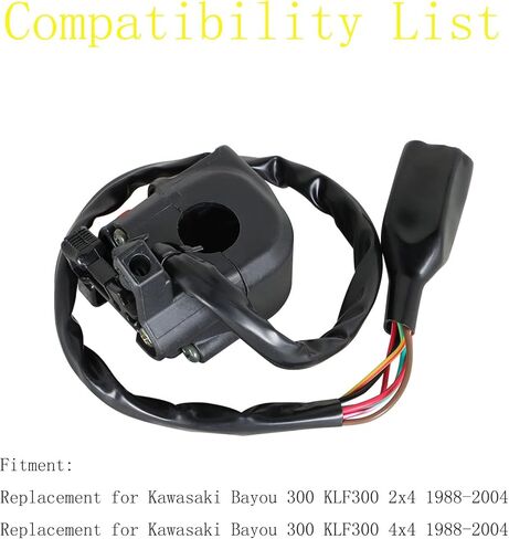 استبدال مفتاح WFLNHB لبداية القتل L/H لـ Kawasaki Bayou 300 KLF300 1988-2004 46091-1462 in Kuwait