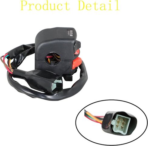 استبدال مفتاح WFLNHB لبداية القتل L/H لـ Kawasaki Bayou 300 KLF300 1988-2004 46091-1462 in Kuwait