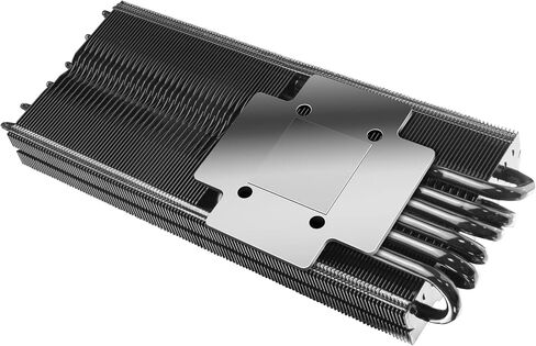 RAIJINTEK Morpheus 8069، مبرد GPU VGA (TDP 400W)، متوافق مع NVIDIA 3090 وAMD 6900، يدعم مراوح 120 مم * 2 (0R10B00223) in Kuwait