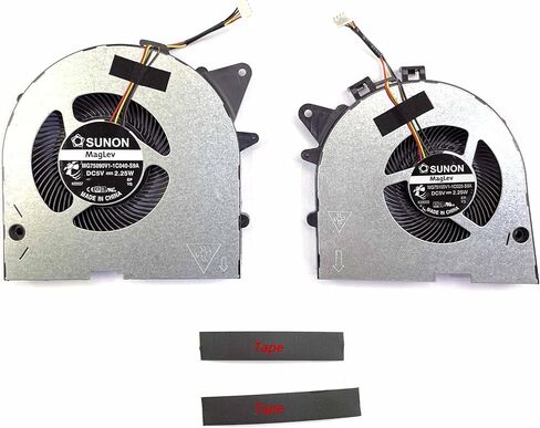 Bestparts Fan Replacement for Legion Y545 - Original CPU+GPU Cooling Fan Replacement for Lenovo Legion Y545 (Type: 81Q6) P/N: 5H40S19931 (Not for Legion Y545-PG0) in Saudi Arabia