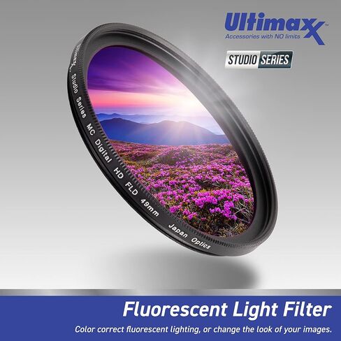 Ultimaxx Essential Panasonic Leica Vario-Elmarit 50-200mm f/2.8-4 قوة O.I.S. حزمة العدسات - تتضمن: طقم مرشح ألوان متدرج مكون من 6 قطع، طقم مرشح حماية مكون من 3 قطع، قارئ بطاقة الذاكرة والمزيد (حزمة مكونة من 19 قطعة) in Saudi Arabia