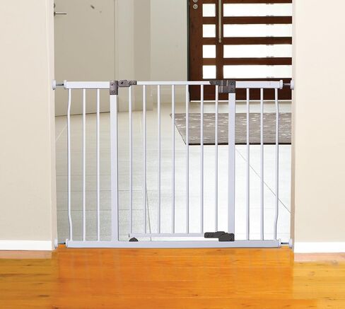 Dreambaby Liberty Extra-Wide Baby Safety Gate- with Smart Stay Open Feature - Fits Openings 39-42.5 inches Wide - White - Model L867 in Saudi Arabia