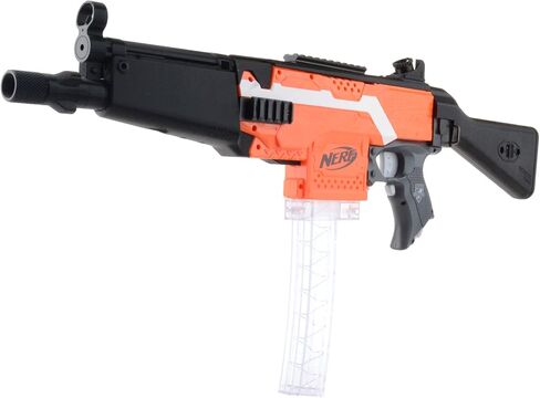 WORKER 18-Darts Curved Talon Magazine Short Darts Clip for Nerf Modulus Series Toy and Nexus Pro (Black Transparent) in Kuwait