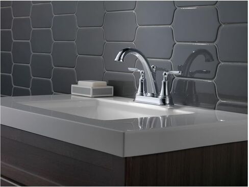 DELTA FAUCET 2532LF-BLMPU Woodhurst Bath Faucet, Matte Black in Saudi Arabia