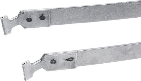 A-Premium Set of 2PCS Fuel Tank Straps Compatible with Dodge, Plymouth - Charger 1968-1970, Coronet 1968-1970, Belvedere 68-70, Road Runner 68-70, Satellite 68-70, Superbird 1970 in Saudi Arabia