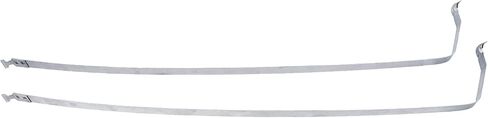 A-Premium Set of 2PCS Fuel Tank Straps Compatible with Dodge, Plymouth - Charger 1968-1970, Coronet 1968-1970, Belvedere 68-70, Road Runner 68-70, Satellite 68-70, Superbird 1970 in Saudi Arabia