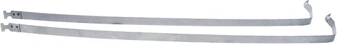 A-Premium Set of 2PCS Fuel Tank Straps Compatible with Dodge, Plymouth - Charger 1968-1970, Coronet 1968-1970, Belvedere 68-70, Road Runner 68-70, Satellite 68-70, Superbird 1970 in Saudi Arabia