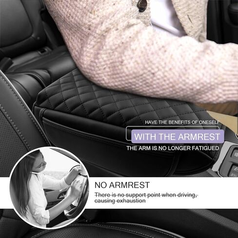 LUWU لعام 2023 2024 غطاء وحدة التحكم المركزية Honda Pilot 2023 وسادة غطاء مسند الذراع 2023 Honda Pilot Accessories وسادة وحدة التحكم المركزية 2023 Honda Pilot LX/Sport/Elite/EX-L غطاء وحدة التحكم من الجلد الناعم in Kuwait